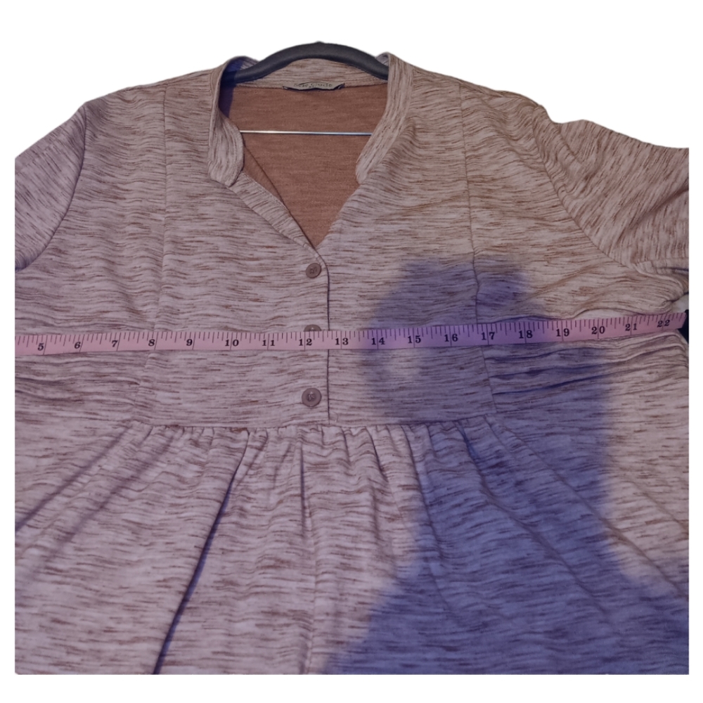 Sese Code Brown Blouse - Picture 4 of 9